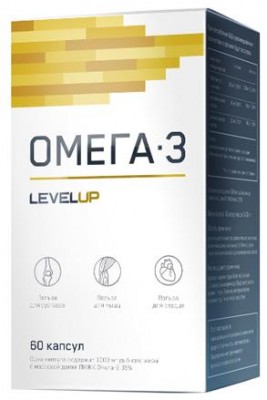 LevelUp Omega-3 35% 60 caps,