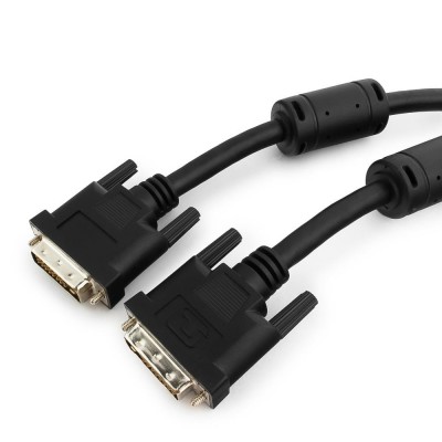 Аксессуар Gembird Cablexpert DVI-D Single Link 19M/19M 4.5m Black CC-DVI-BK-15