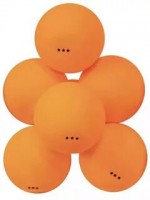 Мячи для настольного тенниса Atemi 3 6шт Orange ATB36O