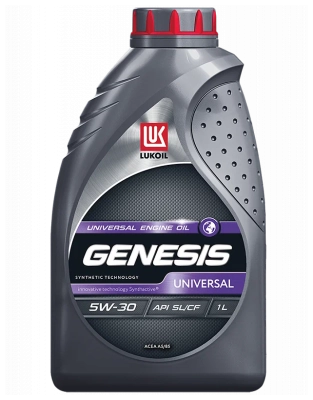 Масло Полусинтетическое моторное масло Лукойл Genesis Universal 5W30 1L 3148620