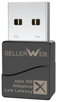 Bluetooth передатчик Sellerweb Bluetooth 5.2 Qualcomm + ПО QCC3040