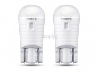 Лампа Philips Ultinon Pro3000 W5W 12V-6W (2 штуки) 11961U30CWB2
