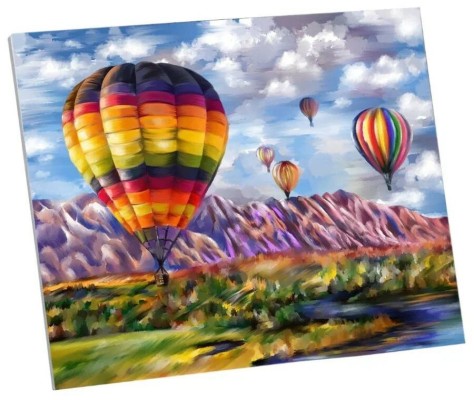 Картина по номерам Школа талантов Воздушные шары 40x50cm 5248133