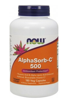 NOW Alphasorb-C (R) 500 mg 180 vcaps