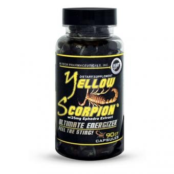 Hi-Tech Pharmaceuticals Yellow Scorpion 90 caps.