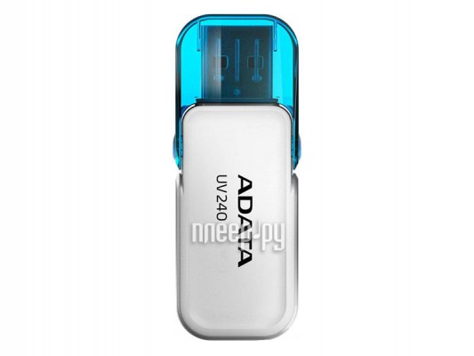 USB Flash Drive 16Gb - A-Data UV240 White AUV240-16G-RWH