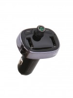 FM-Трансмиттер Baseus T Typed Bluetooth MP3 Charger With Car Holder Tarnish CCALL-TM0A
