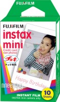 Fujifilm Glossy 10/PK для Instax mini 8/7S/25/50S/90 / Polaroid 300 Instant 16386004 / 16567816