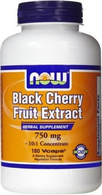 NOW Black Cherry Extract 750 mg 180 vcaps