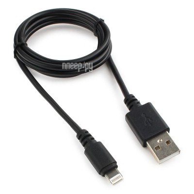 Аксессуар Gembird Cablexpert USB AM для iPhone 5/6/7/8/X/iPod/iPad 1m CC-USB-AP2MBP Black