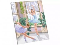 Картина по номерам Школа талантов Балерины 40x50cm 5005792