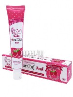 Зубная паста Twin Lotus Dok Bua Ku Kids Herbal Toothpaste for kids Strawberry Flavor 35g 17005