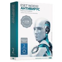 Программное обеспечение Eset NOD32 Антивирус Platinum Edition 1Dt 2year NOD32-ENA-NS-BOX-2-1