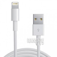 Аксессуар Gembird Cablexpert USB AM для iPhone 5/6/7/8/X/iPod/iPad 1m CC-USB-AP2MWP White