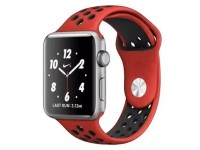 Аксессуар Ремешок Krutoff для APPLE Watch 42/44mm Silicone Sport Red-Black 03289