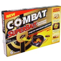 Средство защиты COMBAT Super Bait Ловушки 6 шт