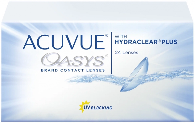 Контактные линзы Johnson & Johnson Acuvue Oasys with Hydraclear Plus (24 линзы / 8.4 / -3)