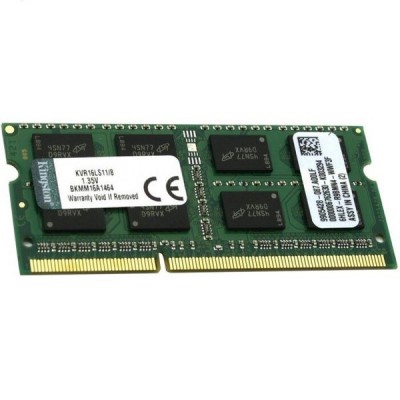 Модуль памяти Kingston DDR3L SO-DIMM 1600MHz PC3-12800 CL11 - 8Gb KVR16LS11/8