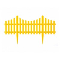 Забор декоративный Palisad Гибкий 24x300cm Yellow 65016