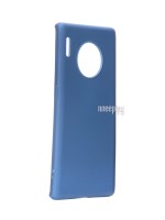 Чехол DF для Huawei Mate 30 Pro Silicone Blue hwOriginal-06