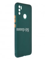 Чехол Neypo для Tecno Spark 5 Air Soft Matte Silicone Dark Green NST22009