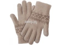 364825 Теплые перчатки для сенсорных дисплеев Xiaomi Mi Wool Screen Touch Gloves Woman р.UNI Beige