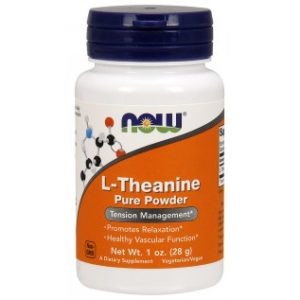 NOW L-Theanine Powder 1 oz
