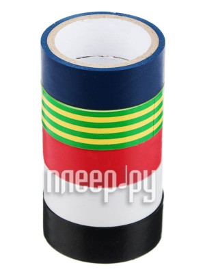 Изолента Изолента Ермак 18mm х 4m 5шт 469-070