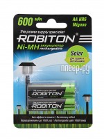 Аккумулятор AA - Robiton SOLAR 600MHAA-2 13905 BL2 (2 штуки)