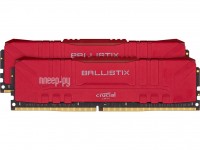 Модуль памяти Ballistix Red DDR4 DIMM 3000MHz PC24000 CL15 - 32Gb Kit (2x16Gb) BL2K16G30C15U4R