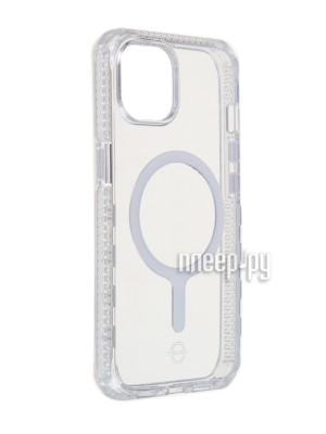 Чехол Itskins для APPLE iPhone 14 / 13 Supreme Clear White-Transparent AP4N-MGCLR-TRPR