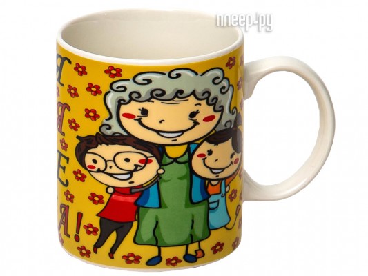 Кружка Olaff Самая лучшая в мире бабушка 350ml 112-08060