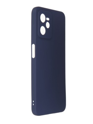 Чехол Pero для Realme C35 Soft Touch Blue CC1C-0147-BL