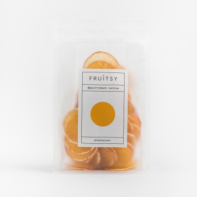 Фруктовые чипсы FRUITSY Апельсин 90 г