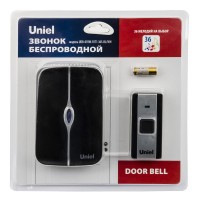 Звонок дверной Uniel UDB-093W-R1T1-36S-BL/WH