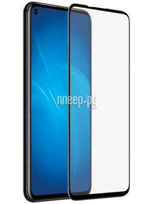 Защитное стекло Krutoff для OPPO Reno 3 Pro Full Glue Premium Black 22836