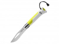 Нож Opinel Specialists Outdoor №08 White-Yellow 002320 - длина лезвия 85мм