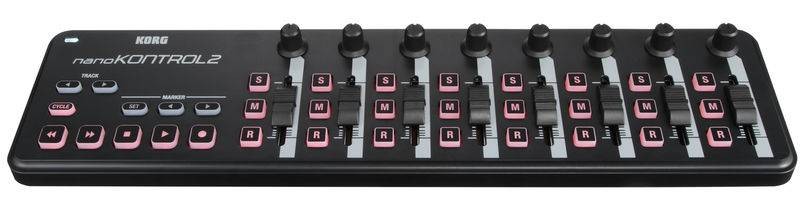 MIDI-контроллер Korg NANOKONTROL2-BK
