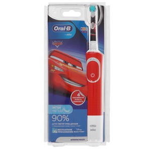 Зубная электрощетка Braun Oral-B Kids D100.413.2K Cars