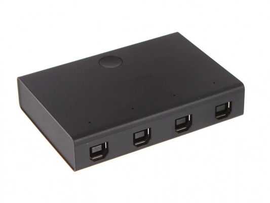 Переключатель KVM Ugreen US158 USB 2.0 Sharing Switch 4x1 Black 30346