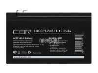Аккумулятор для ИБП CBR VRLA CBT-GP1290-F2 12V 9Ah клеммы F2 1805047