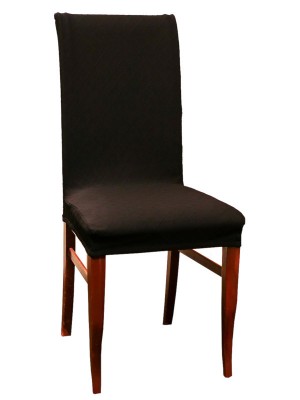 Чехол на стул LuxAlto Fukra Rhombus T001 Black 11310