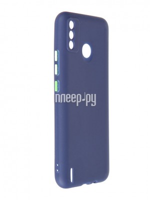 Чехол Neypo для Tecno Spark 6 Go Soft Matte Silicone Dark Blue NST20784