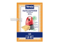 Мешки пылесборные Vesta Filter LG 03