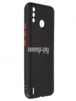 Чехол Neypo для Tecno Spark 6 Go Soft Matte Silicone Black NST20778