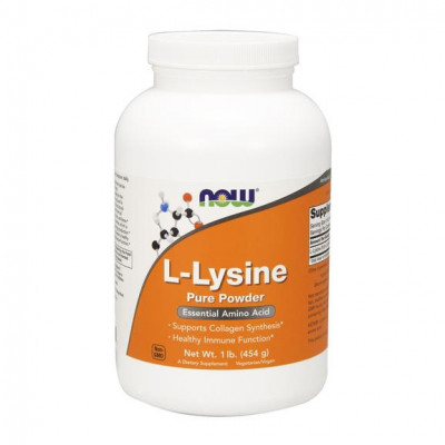NOW Lysine Powder 1 lb