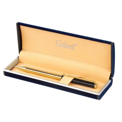 Ручка шариковая Galant Allusion корпус Black-Gold, стержень Blue 143522