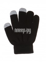 Теплые перчатки для сенсорных дисплеев Activ Детские Black 124439
