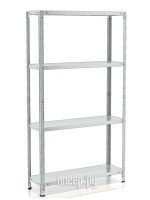 Стеллаж Металл-Завод СТФЛ 2000x1000x300mm 4 полки, разборная стойка Grey УП-00019733