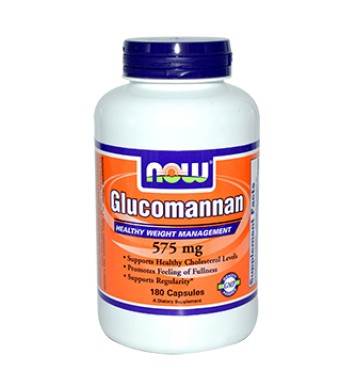 NOW Glucomannan 575 mg 180 caps